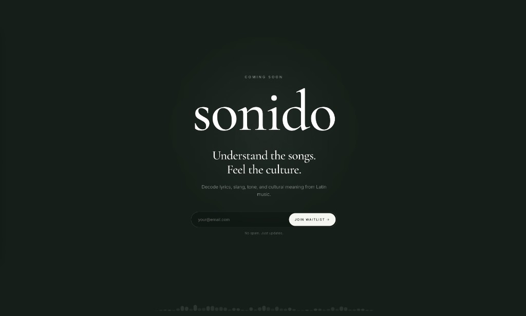 Sonido screenshot